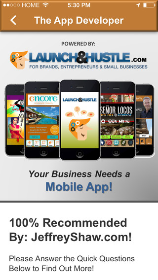 【免費商業App】Jeffrey Shaw - Business Coach & Speaker. . . Create. Serve. Be Prosperous!-APP點子