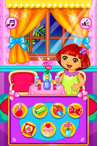 Baby Couple Sweet Valentine: Dora version screenshot 2