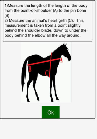 Horse Weight Calculator screenshot 3