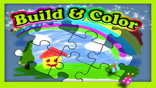 Build Color - Jigsaw Puzzles Colorings