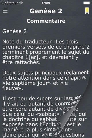 La Bible Commentaires (Bible Commentary in French) screenshot 4