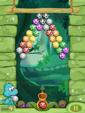 【免費遊戲App】Shoot Dinosaur Eggs-APP點子