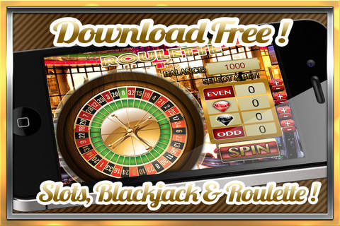 Absolutely Casino Jackpot Slots, Roulette & Blackjack! Jewery, Gold & Coin$! screenshot 3