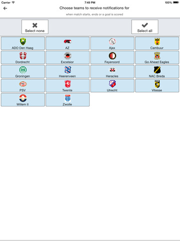 免費下載運動APP|Eredivisie - Netherlands Football League - Check fixtures, results, standings, scorers and videos in a single screen app開箱文|APP開箱王