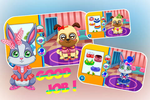 Baby Pets Care And Dress Up - Cure Babies&Dress up screenshot 2