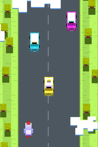 Crossy Crosser - Cross The High Road Game screenshot 2