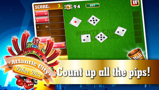 【免費遊戲App】Atlantic City Poker Dice FREE - Best VIP Addicting Yatzy Style Casino Game-APP點子