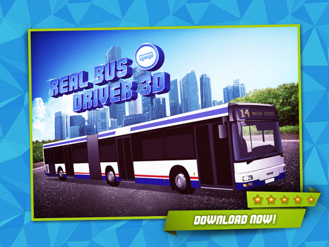 【免費遊戲App】Real Bus Driver 3D - Realistic City Traffic & Car Driving Simulator-APP點子