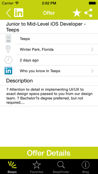 【免費商業App】Jobeeper – Jobs, job offers-APP點子