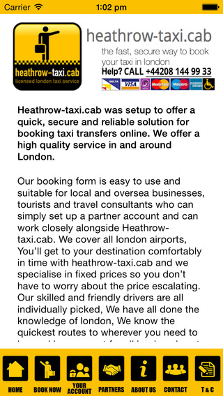 【免費旅遊App】Heathrow Taxi Cab-APP點子