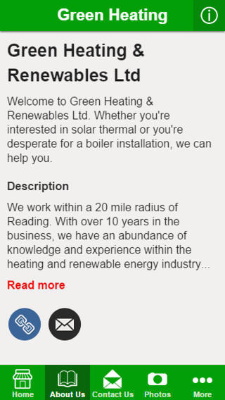 【免費商業App】Green Heating & Renewables Ltd-APP點子