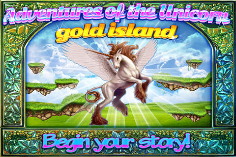 Unicorn Adventure - Gold Island  Free screenshot 2