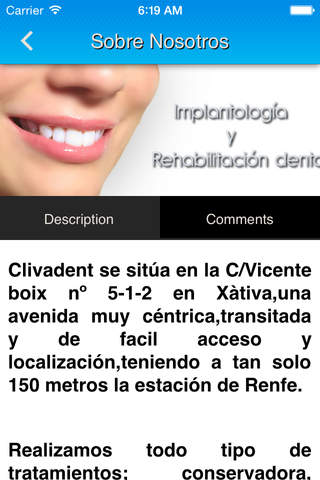 Clínica Clivadent screenshot 3