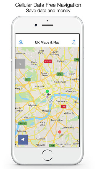 UK Offline Maps and Offline Navigation
