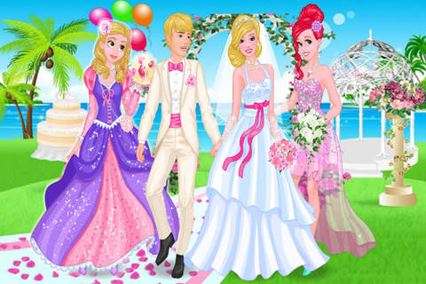 Princesses Wedding Party - Perfect Story/Fantasy Makeover screenshot 2