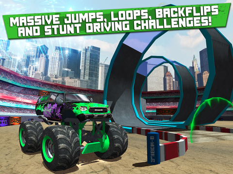 【免費遊戲App】Monster Truck Parking Simulator - Real Car Driving Test Run Sim Racing Games-APP點子