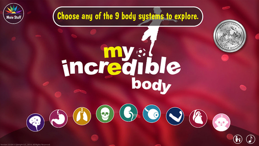 My Incredible Body - Guide to Learn About the Human Body for Children - Educational Science App with