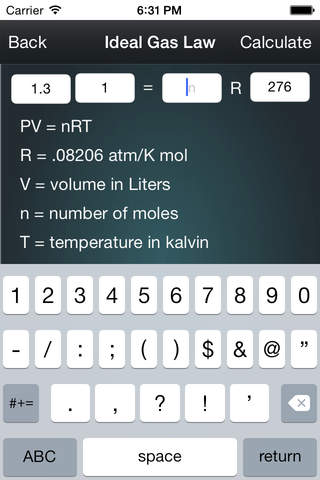 Chemistry Calculators screenshot 4