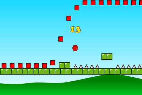 Impossible Red Ball Dash screenshot 3