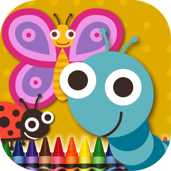 Coloring Book Insects 遊戲 App LOGO-APP開箱王