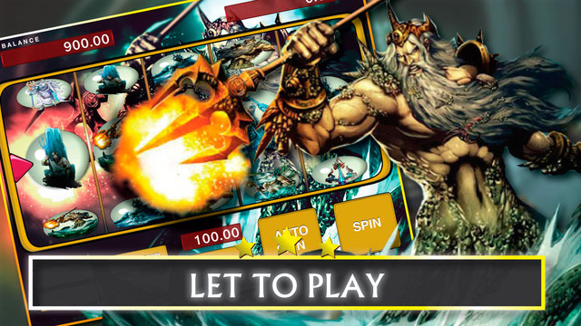 【免費遊戲App】Poseidon Lucky 888 : Ancient greece and greek gods casino slot with big payout free hd version-APP點子