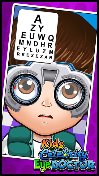Crazy Little Fun Celebrity Eye Doctor - A Virtual Makeover Hospital Eye Salon Games For Kid