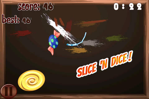 Amazing Ninja Sugar Chop - Sweet Slicing Game screenshot 2
