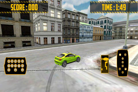 3D traffic City Driving Sim-ulation - Real Drift Racing Game for Free screenshot 2