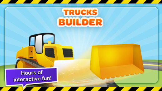 Trucks Builder - Things That Go Educational Learning Shape Puzzle Adventure Game for Preschool Kinde