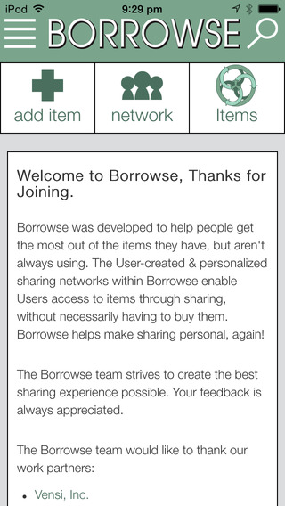 【免費生產應用App】Borrowse-APP點子