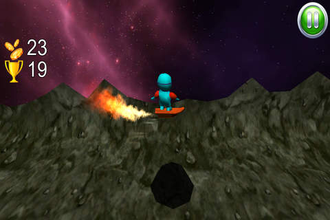Moon Surf 3D screenshot 2