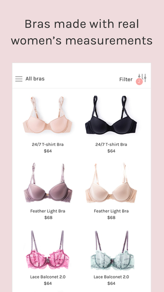 【免費生活App】ThirdLove - Lingerie Bras Panty Shopping Store, Shop Women’s Perfect Fitting Sexy Lingerie-APP點子