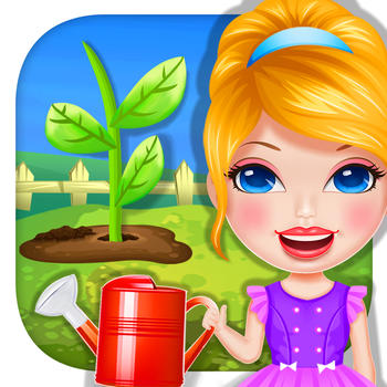 Happy girl's Secret Garden:  A Mini Dress Up & Gardening Game LOGO-APP點子