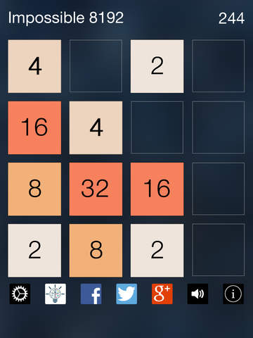 免費下載遊戲APP|Impossible 8192 Math Strategy Pro Sliding Puzzler Game – Test Your IQ with the Challenging 2048 x4! app開箱文|APP開箱王