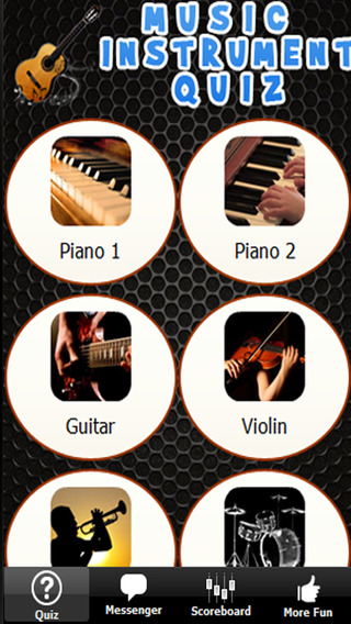 Music Instrument Quiz - Learn to Play Piano Guitar Violin Interactively