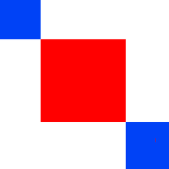 Don't touch the blue squares LOGO-APP點子