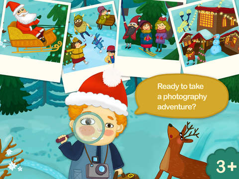 Tiny People Christmas Hidden Objects Search game