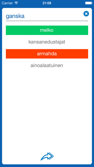 【免費教育App】Swedish <> Finnish Dictionary + Vocabulary trainer-APP點子