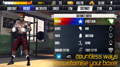 Screenshots of Real Boxing for iPhone