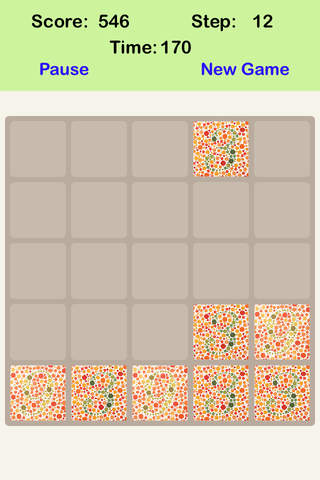 A¹A Color Blind Treble 5X5 - Sliding Number Tiles & Who Can Get Success Within 11 Steps screenshot 2