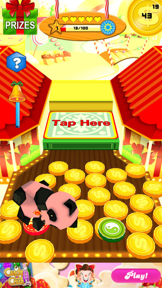 Candy Party Coin Pusher 3D