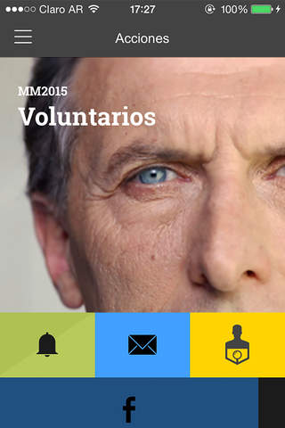 Voluntarios MM2015 screenshot 2