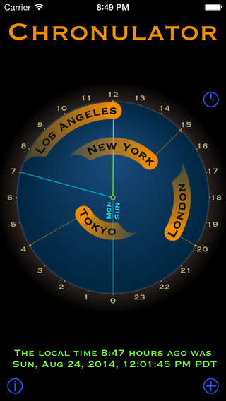 Chronulator - World Travel Clock