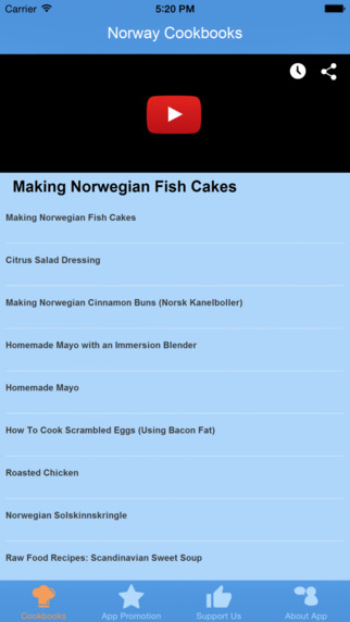 Norway Cookbooks - Video Recipes