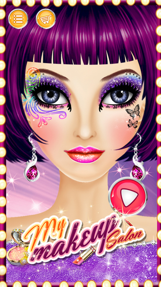 My Makeup Salon - Girls Fashion Game of Face Eyes Makeover