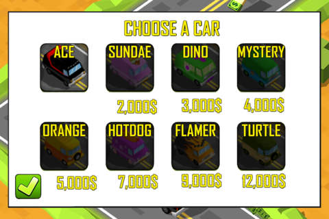 3D Zig-Zag Nitro  Nation Car screenshot 3