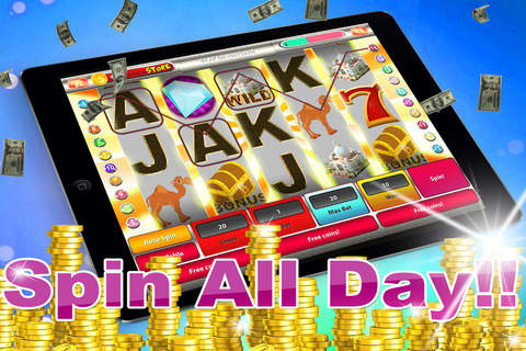 AAA Alandin Bonus Spin Jackpot Casino Slots - Free Vegas Machine Games screenshot 2