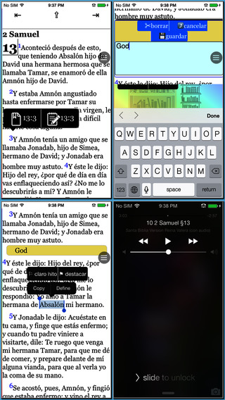 【免費書籍App】Santa Biblia Version Reina Valera (con audio)-APP點子