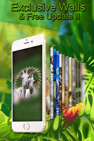 BlurLock – Animals in the Zoo : Blur Lock Screen Photo Maker Wallpapers Pro screenshot 3