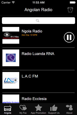 Angolan Radio screenshot 4